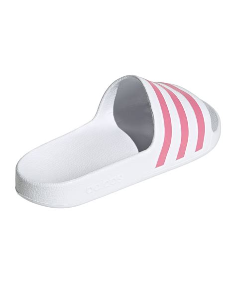 adidas badeschuhe weiß rosa gold|adidas aqua adilette preis.